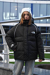 Зимова тепла трендова куртка для дівчат пыдлыткыв, розміри на рости 152-176