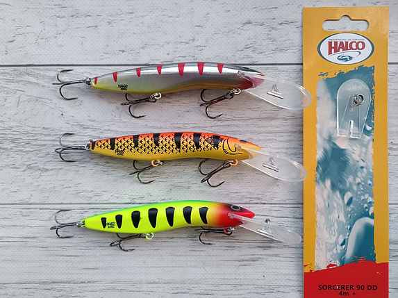 Набір Воблерів Columbia Halco 125 DD 20гр ( 3+m, 5+m ) 3шт, фото 1