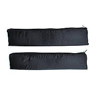 Подушка на ремінь безпеки  Чорна  довжина 33см (2шт)
