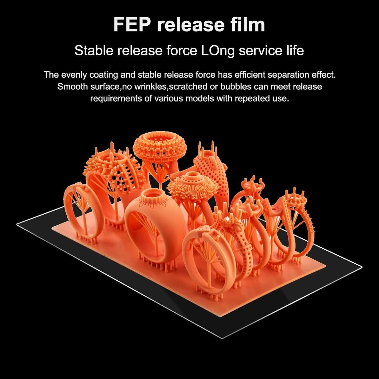 Плівка FEP 300*450*0,15mm для MSLA, LCD и DLP 3D-принтерів