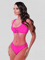 Купальник раздельный Fuba 22701 фуксия(В НАЛИЧИИ ТОЛЬКО 42 44 46 48 50 УКР р-ры), фото 3