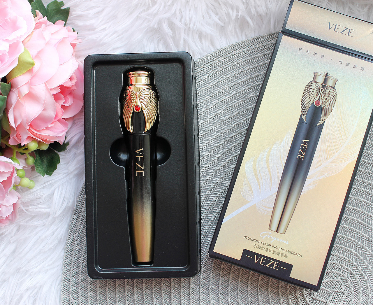 Подовжуюча туш для вій Veze Stunning Plumping and Mascara 8g, фото 1