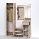 Передпокій з шафою Компанит Брайтон Дуб сонома (147х37,6х200 см), фото 2