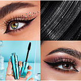 Водостійка туш для вій Makeup Revolution London Big Lash, 8 мл чорна, фото 4