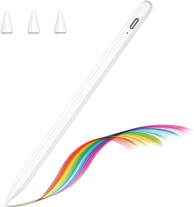 TQQ Pencil для iPad 2018-2024,для iPad,с Apple iPad 10/9/8/7/6-го, iPad Pro 11"/12.9"/13,Mini 5/6,Air 3-6