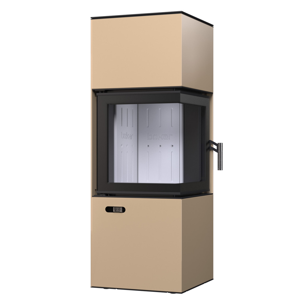 Сталева піч BOKAR Forum CALOR (9,2 kW) White Ceramtex