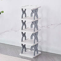 Полиця для взуття та речей з 5 полицями XPRO Shoe rack (44039-_373)