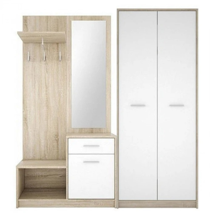 Передпокій Gerbor Непо N100034 Дуб сонома + Німфея альба 170х54х197 см, фото 1