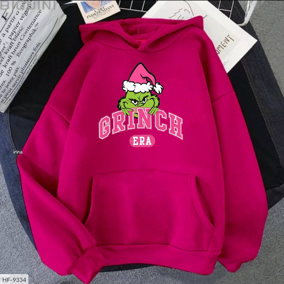 Жіноче худі з принтом GRINCH, фото 1