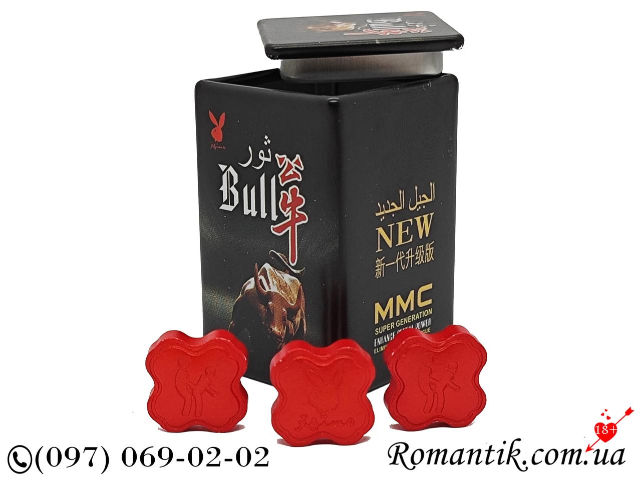 Бик для підвищення потенції Bull 10 шт