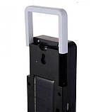 Ліхтар-прожектор переносний акумуляторний з сонячною панеллю 14.5см JS 2023, фото 3