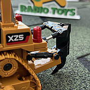 Бульдозер на радіоуправлінні WALL-E | Бульдозер на пульті управління | Екскаватор на радіокеруванні, на акумуляторі, фото 4