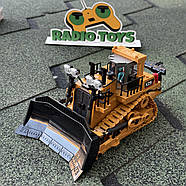 Бульдозер на радіоуправлінні WALL-E | Бульдозер на пульті управління | Екскаватор на радіокеруванні, на акумуляторі, фото 2