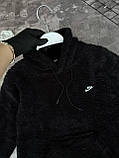 Чоловіча махрова худі Nike M2165 чорна, фото 2