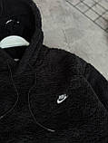 Чоловіча махрова худі Nike M2165 чорна, фото 3