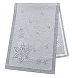 Новорічна двостороння доріжка 40x100 см, скатертина з тефлоновим покриттям, фото 6