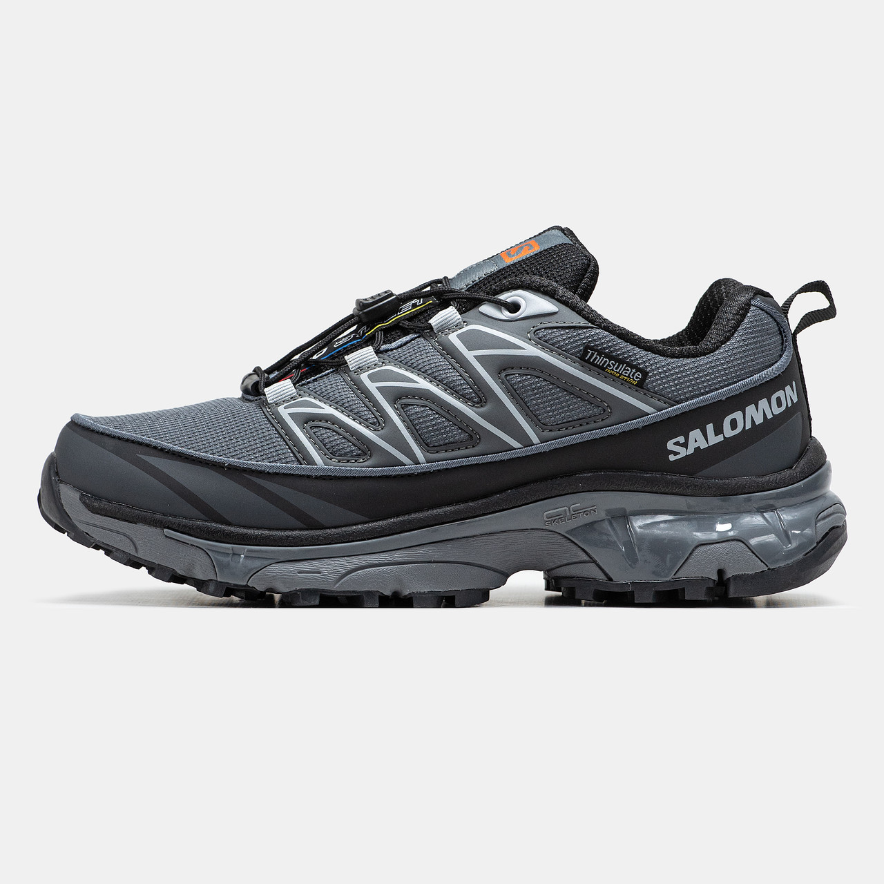 Зимові Чоловічі Кросівки Salomon XT-6 Expanse Winter Grey Black Gore-Tex | сірі з чорними вставками, водостійкі, утеплені, 41-46, фото 1
