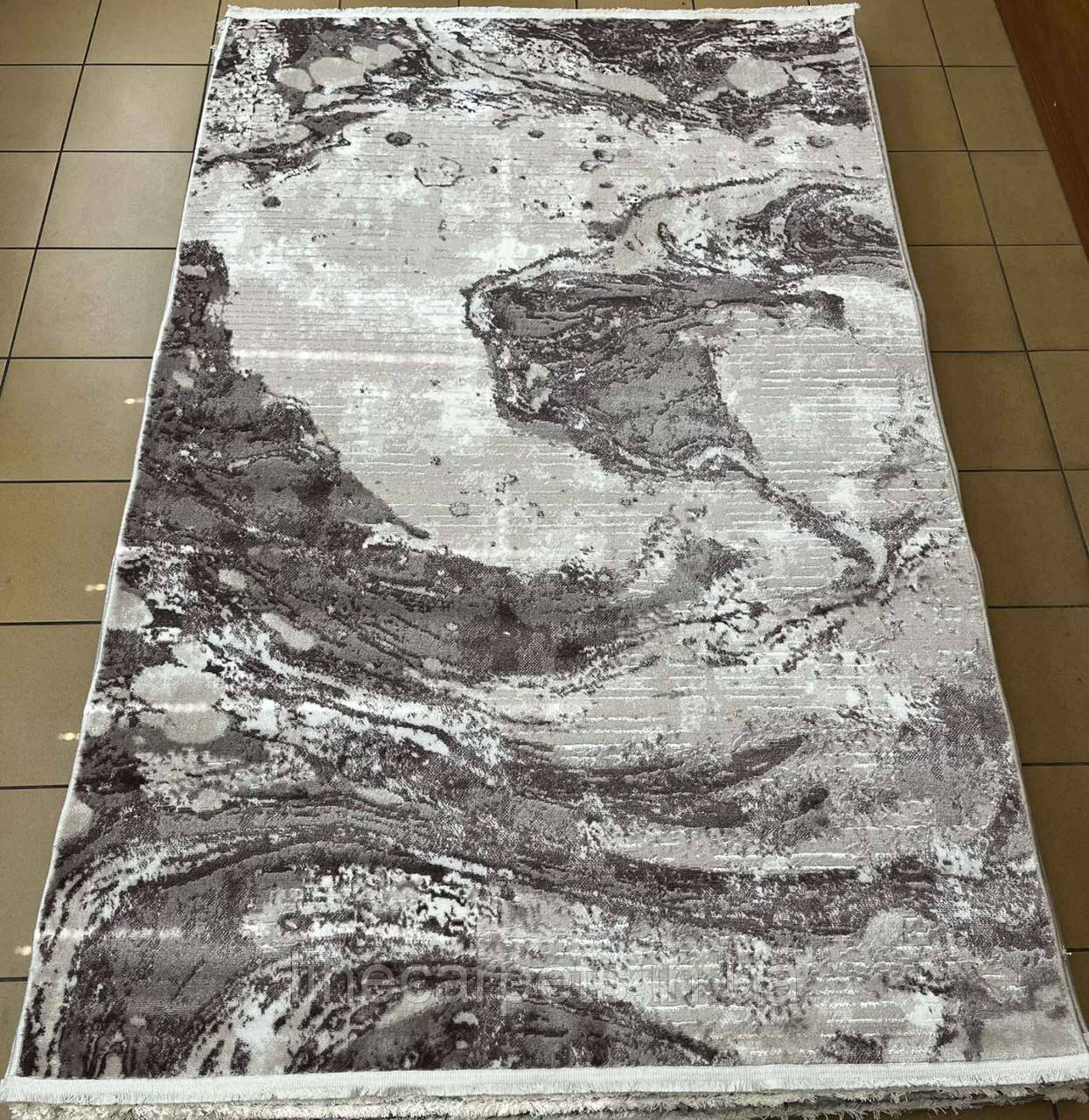 Сучасний овальний килим бежевий GRANADA C619B L. COFFEE-CREAM, фото 1