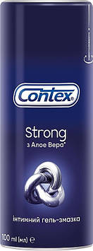 Інтимний гель-змазка Contex Strong для анального сексу з алое вера 100 мл