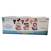 Гра логічна замочки ключики машинки вправи для тактильного розвитку уп 34*10*12,6 см (PL-724-25), фото 3