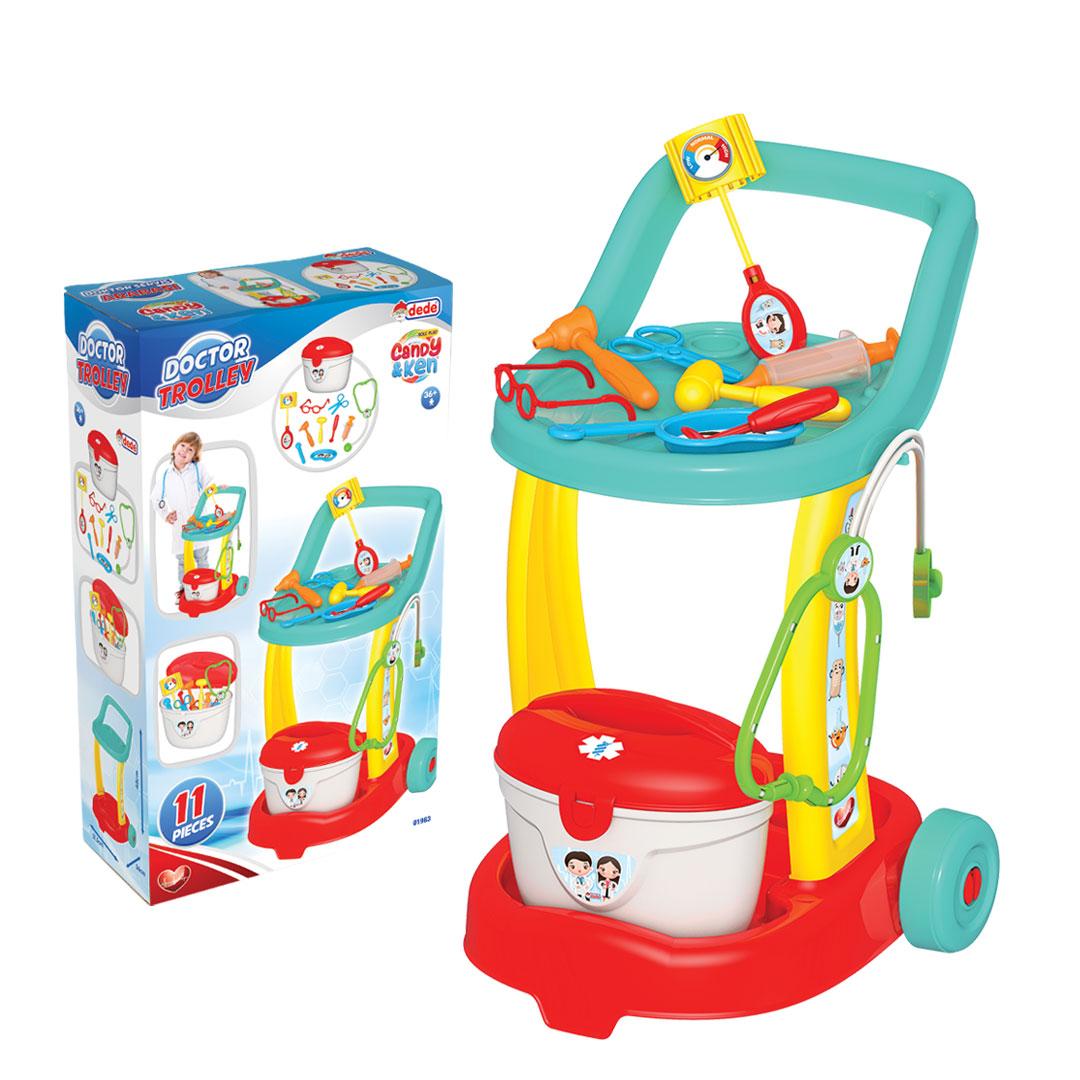 Візок лікаря "Candy&Ken" (320*550*140 мм) "dede", фото 1