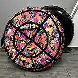 Тюбінг 100см з камерою ( ватрушка, надувні сані, шайба, таблетка для снігу), фото 3