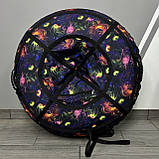 Тюбінг 100см з камерою ( ватрушка, надувні сані, шайба, таблетка для снігу), фото 6