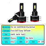 Led лампи H15 90W 12000lm 12v з обманкою (CANBUS) | ДХО та дальнє світло 32/90w 6000K, фото 5