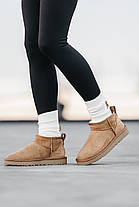 Зимові Черевики UGG Classic Ultra Mini Brown / УГГ Класик Ультра Міні Коричневі, фото 3