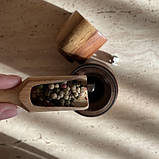 Набір дерев'яних млинків для спецій перцю та солі Ruhhy 24650 Польща, фото 10