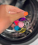 Гелева капсула для прання "Flower Heart", 6 в 1, з фруктовим ароматом, фото 2