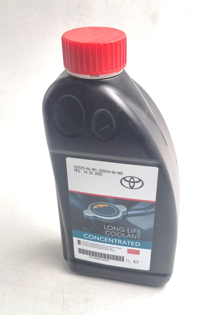 Охолоджуюча рідина концентрат, оригінал, Toyota Long Life Coolant 1л OEM 08889-80015