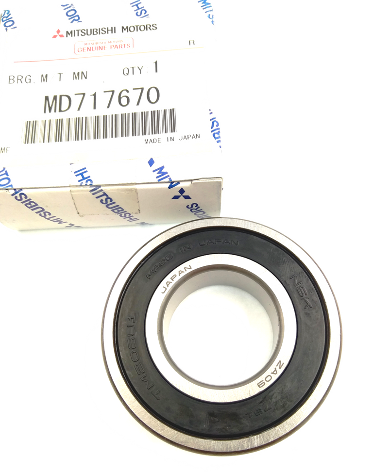 Підшипник первинного валу КПП, оригінал, Mitsubishi Lancer, Outlander, Grandis 2003- OEM MD717670