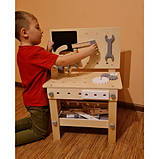 Дитяча іграшкова дерев'яна майстерня Kruzzel 24820 Польща, фото 10