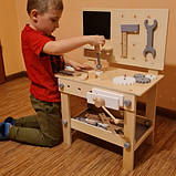 Дитяча іграшкова дерев'яна майстерня Kruzzel 24820 Польща, фото 9