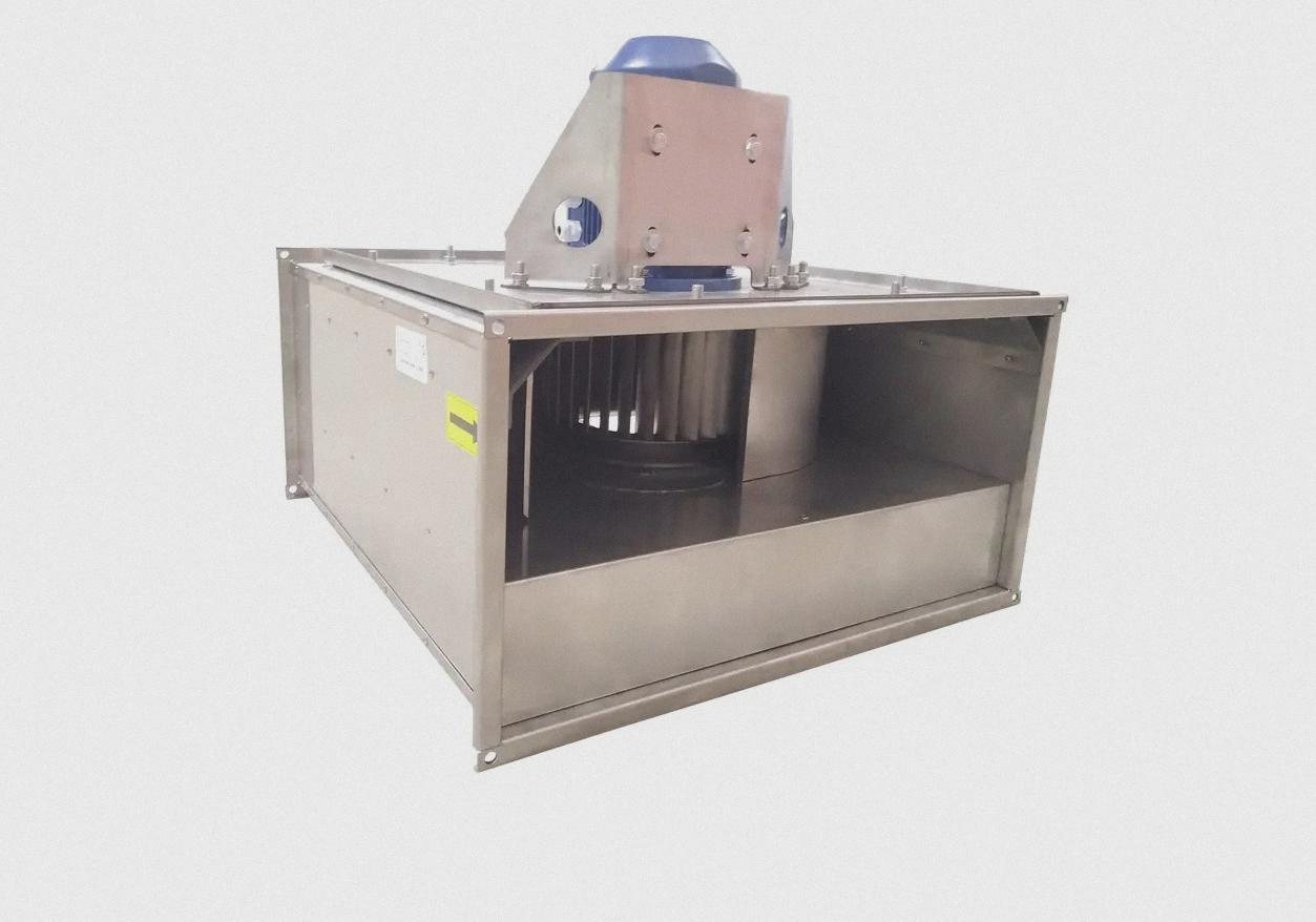 Прямокутний вентилятор з виносним електродвигуном C-KVARK-PF-N-50-25-20-4-380, фото 1