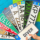 Автономера дублікат з голограмами за дсту|іменний, фото 2