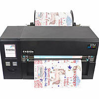 Промисловий фольгувальний принтер для друку етикеток FX810E шириною до 220 мм (без різака), фото 2