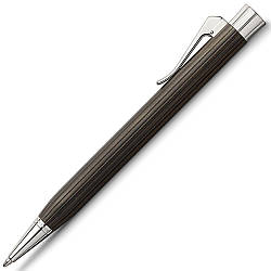 Ручка кулькова Graf von Faber-Castell Ballpoint pen Platino Wood Grenadilla з колекції Intuition, 147231
