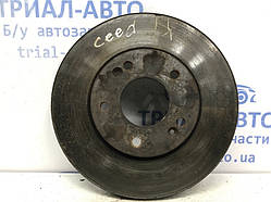 Диск гальмівний передній Kia Ceed ED 1.6 DIESEL D4FB 2007 (б/в)