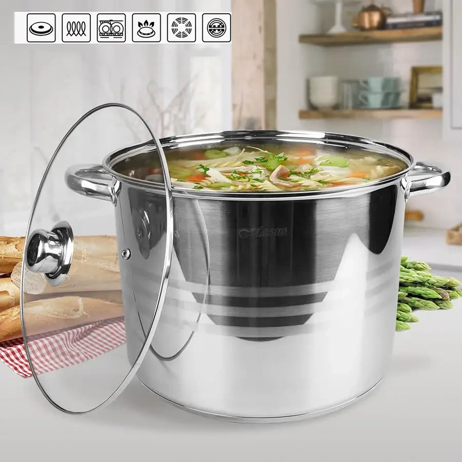 Каструля з кришкою Maestro MR-3517-18 18л.