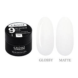 Гель для нарощування CROOZ Builder Gel #9, 15 мл