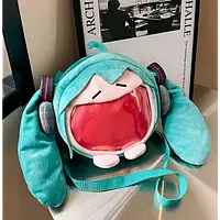 Сумка іграшка Міку Хатсуне Miku Hatsune вокалоїд аніме 23 см