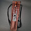 Набір шампурів у шкіряному чохлі "Гепард Ред", фото 5