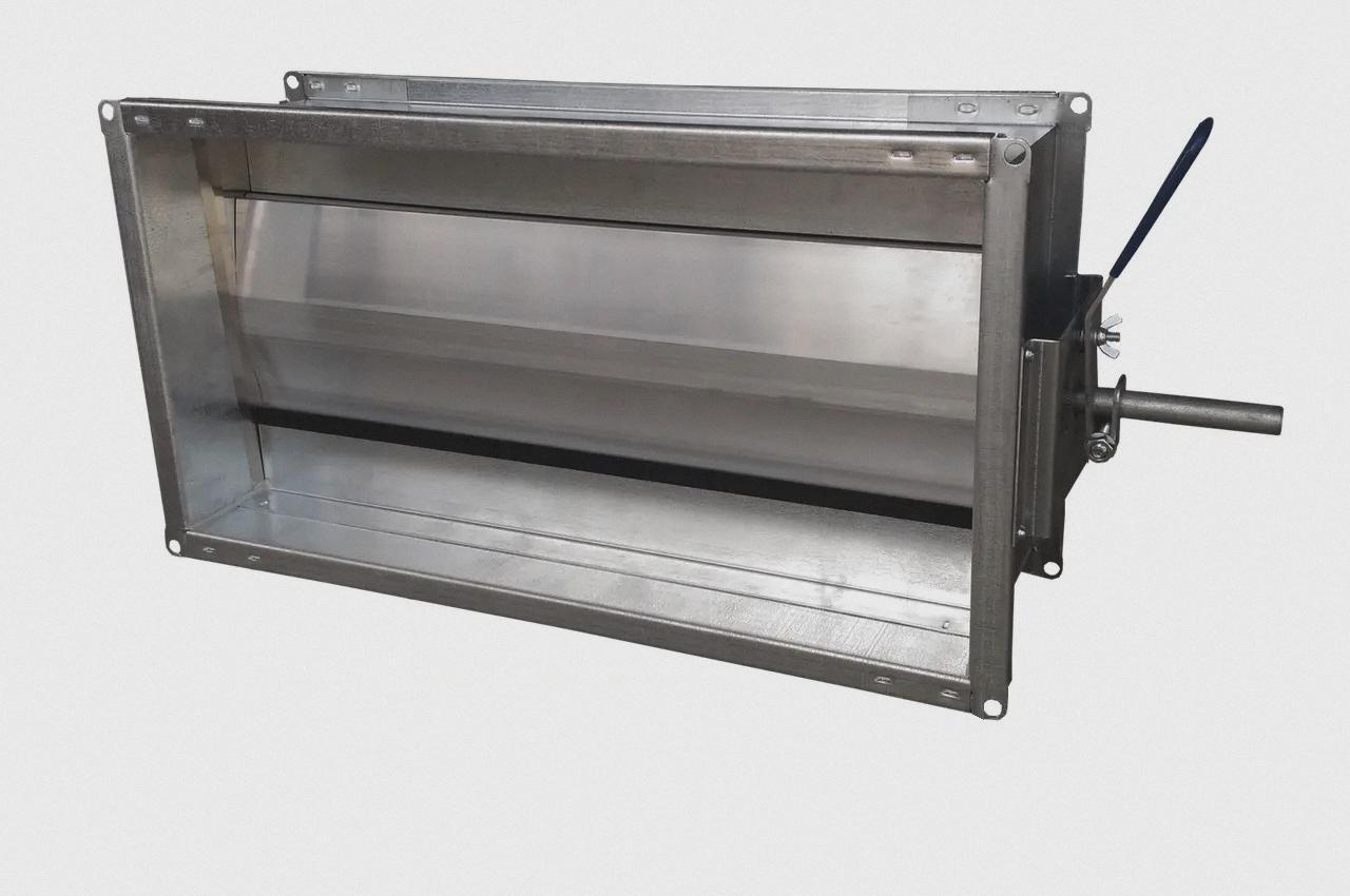 Повітряний клапан з ручкою C-GMK-Р-100-50-HD, фото 1