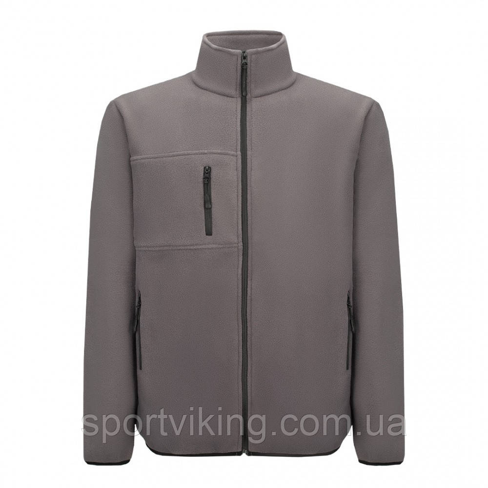 Флісова кофта IVN Microfleece (мікрофліс) сіра XL