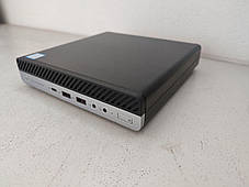 Б/в Неттоп HP EliteDesk 800 G3 USFF| Core i5-6500T| 8 GB RAM| 240 GB SSD| UHD 530 + Блок живлення, фото 4