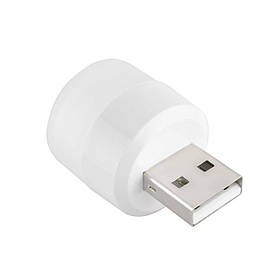 Лампа-світильник USB, 5v, 1w, LED, Білий (теплий)
