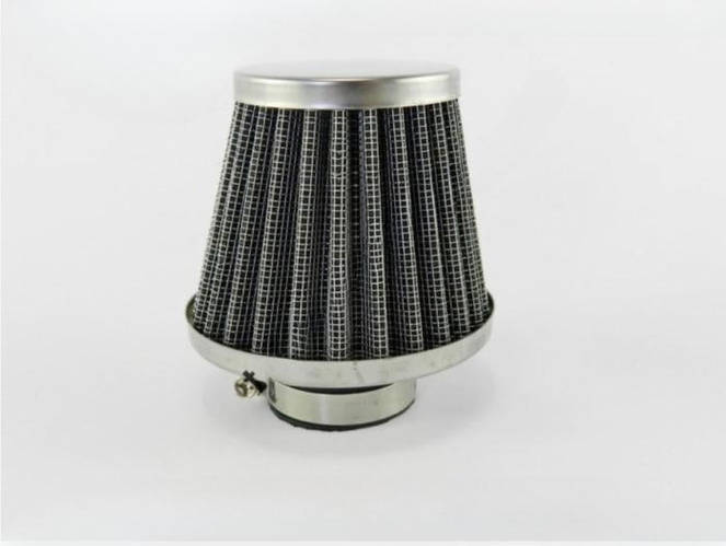 Фильтр воздушный нулевик для скутера ( диаметр 28 мм) Без колпака (ID ...