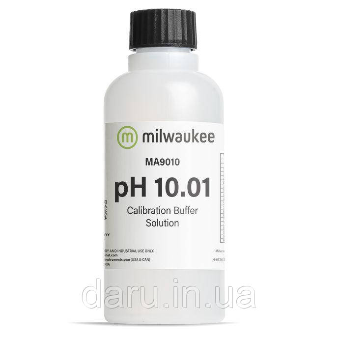 Розчин калібрувальний Milwaukee MA9010, pH 10.01 230 мл, Угорщина